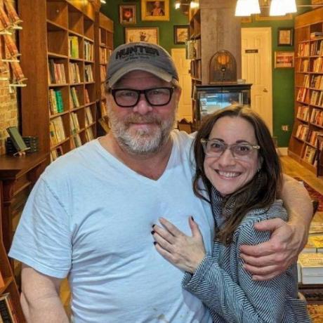 Stanza Books owners, Andrea Talarico and Mark Harris