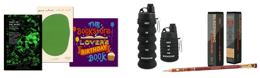 Tales of the Weird, Pure Colour, Birthday Book, Sports Water Bottle, Blackwing Pencils