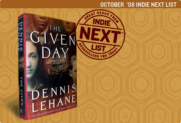 October 2008 Indie Next List Header Image