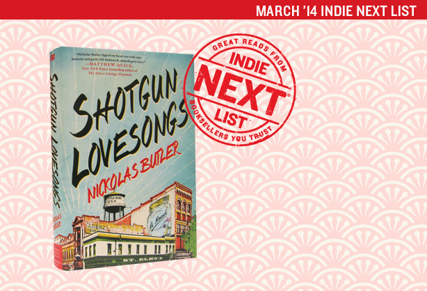 March 2014 Indie Next List Header Image