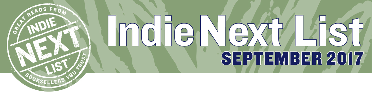 September 2017 Indie Next List Header Image